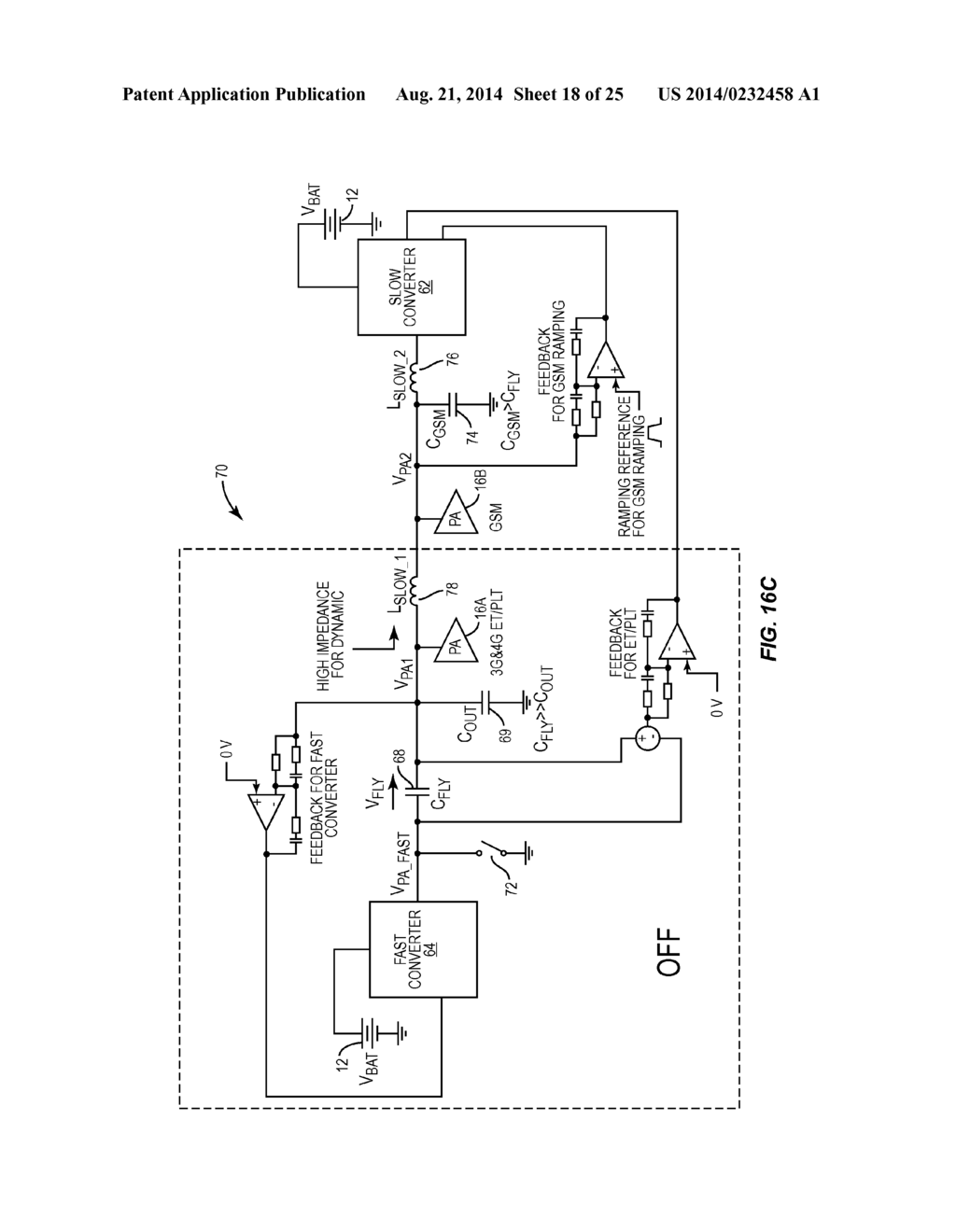 Method and Apparatus for a Multi-Standard, Multi-Mode, Dynamic, DC-DC     Converter for Radio Frequency Power Amplifiers - diagram, schematic, and image 19