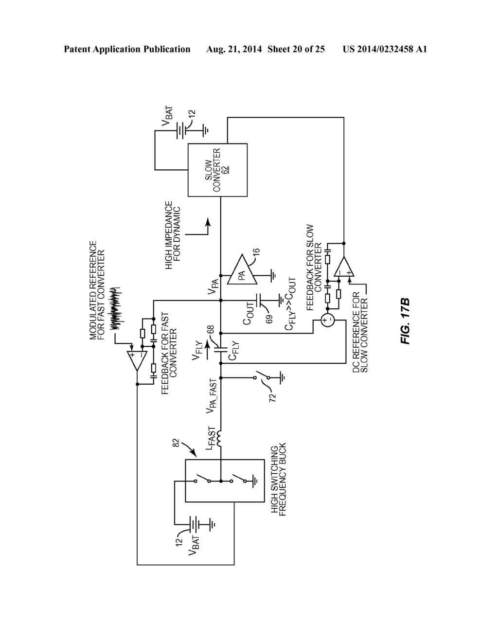 Method and Apparatus for a Multi-Standard, Multi-Mode, Dynamic, DC-DC     Converter for Radio Frequency Power Amplifiers - diagram, schematic, and image 21