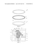 ELECTRONIC TIMEPIECE WITH INTERNAL ANTENNA diagram and image