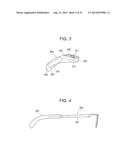 HEAD MOUNTED DISPLAY, DISPLAY DEVICE FOR EYEGLASSES AND TEMPLE TIP FOR     DISPLAY DEVICE diagram and image