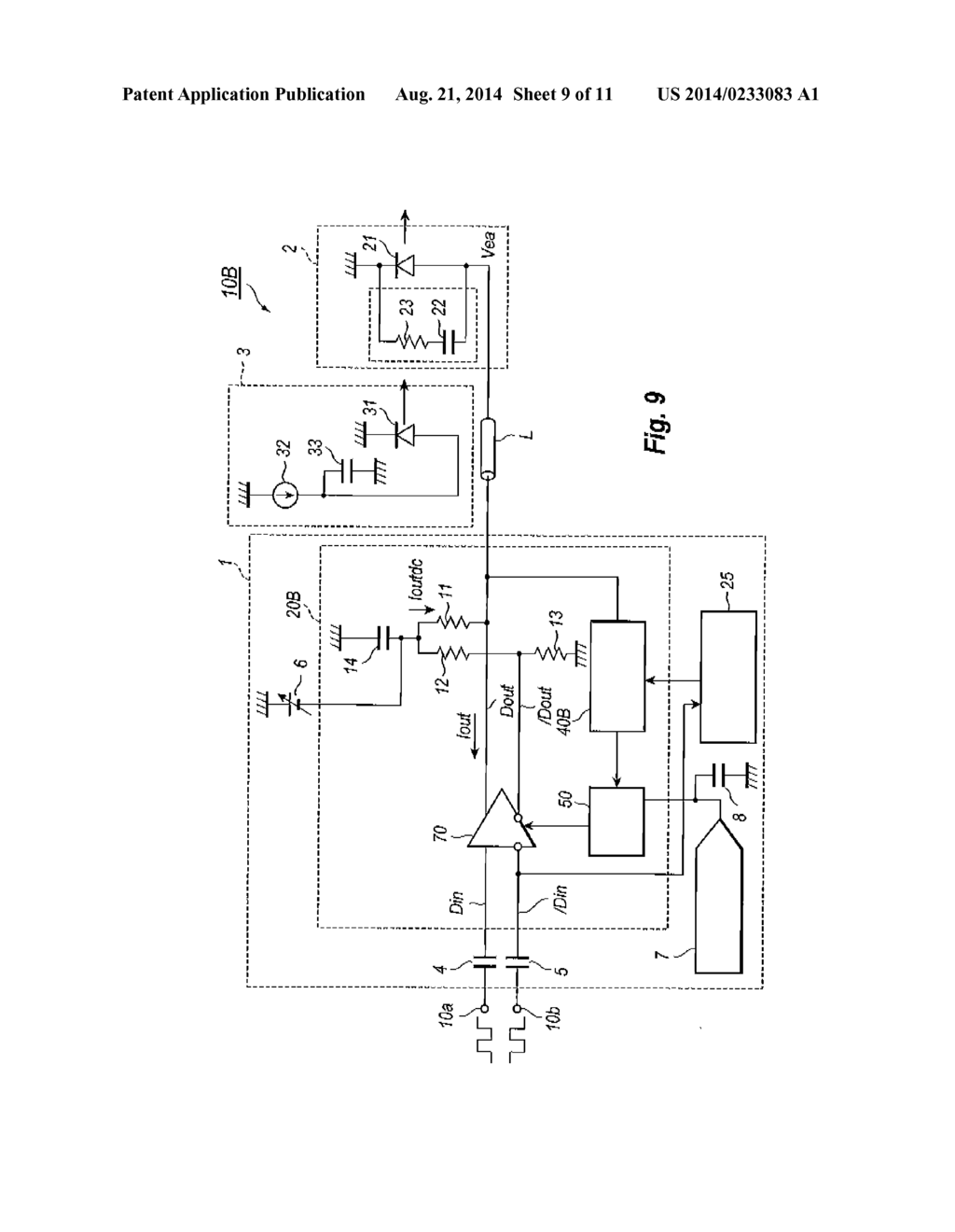 DRIVER FOR ELECTRO-ABSORPTION MODULATOR - diagram, schematic, and image 10