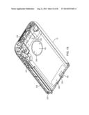 Handheld Electronic Device With Cable Grounding diagram and image