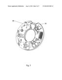 CIRCUIT BOARD ASSEMBLY USING METAL PLATES AS CONDUCTING MEDIUM EMBEDDED     THEREIN diagram and image