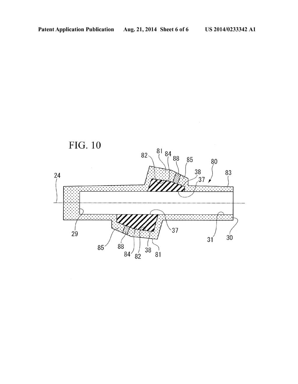 ROTOR FOR KNEADING, KNEADING MACHINE, AND METHOD FOR MANUFACTURING ROTOR     FOR KNEADING - diagram, schematic, and image 07