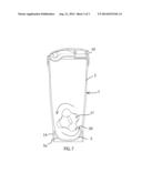 Drink mixer bottle and agitator diagram and image