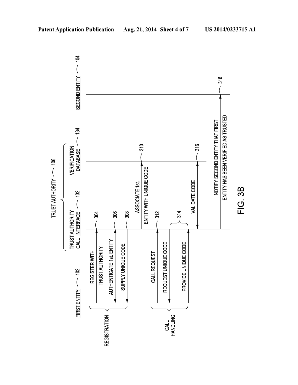 METHOD AND APPARATUS FOR PROVIDING TRUSTED CALLER ID SERVICES - diagram, schematic, and image 05