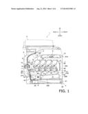 Image Forming Apparatus with Waste Toner Container Having a Structure to     Avoid Interference with a Feed Roller diagram and image