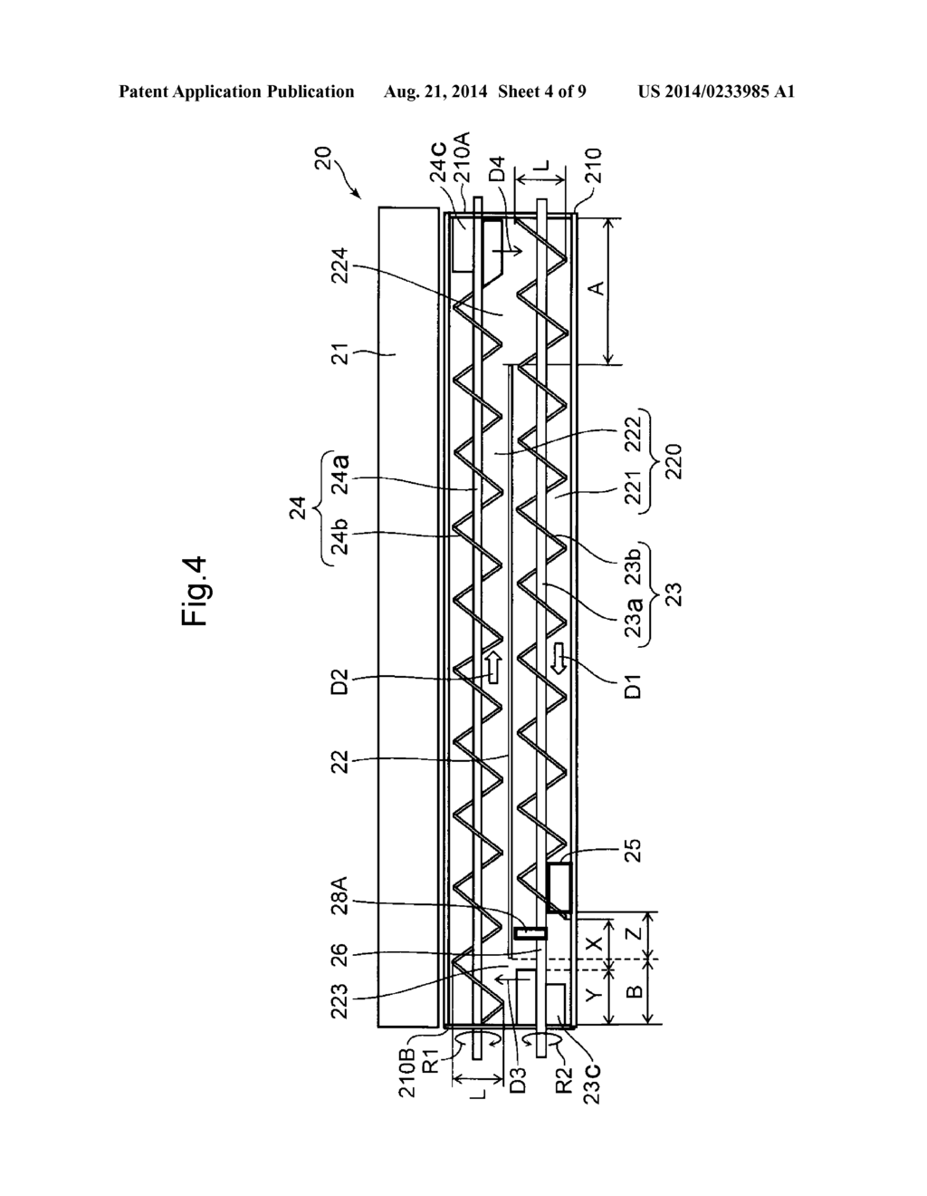 DEVELOPING DEVICE AND IMAGE FORMING APPRATUS PROVIDED THEREWITH - diagram, schematic, and image 05