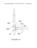 Pivoting Horizontal and Vertical Scaffold Members and a Method of Erecting     an Offset Scaffold Platform diagram and image