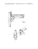 Pivoting Horizontal and Vertical Scaffold Members and a Method of Erecting     an Offset Scaffold Platform diagram and image