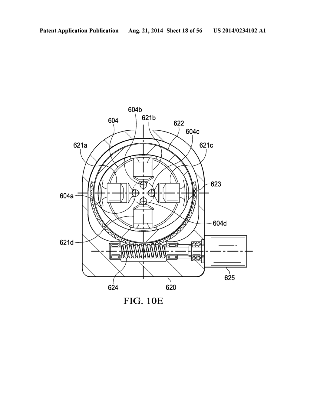 RADIAL FLUID DEVICE WITH VARIABLE PHASE AND AMPLITUDE - diagram, schematic, and image 19