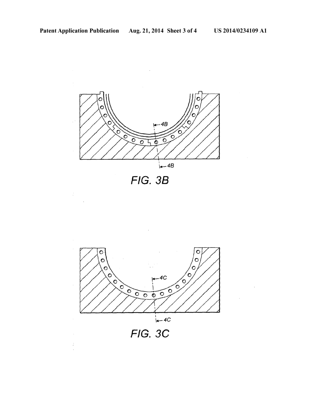 METHOD OF MAKING A ROOT END JOINT OF A WIND TURBINE BLADE AND A ROOT     SEGMENT FOR SUCH A JOINT - diagram, schematic, and image 04