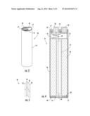 ELECTROCHEMICAL CELL HAVING A FIXED CELL ELEMENT diagram and image