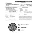 Mesoporous Silicon Compound used as Lithium-Ion Cell Negative Electrode     Material and Preparation Method Thereof diagram and image