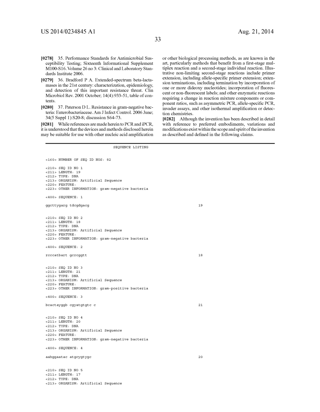 ORGANISM IDENTIFICATION PANEL - diagram, schematic, and image 55