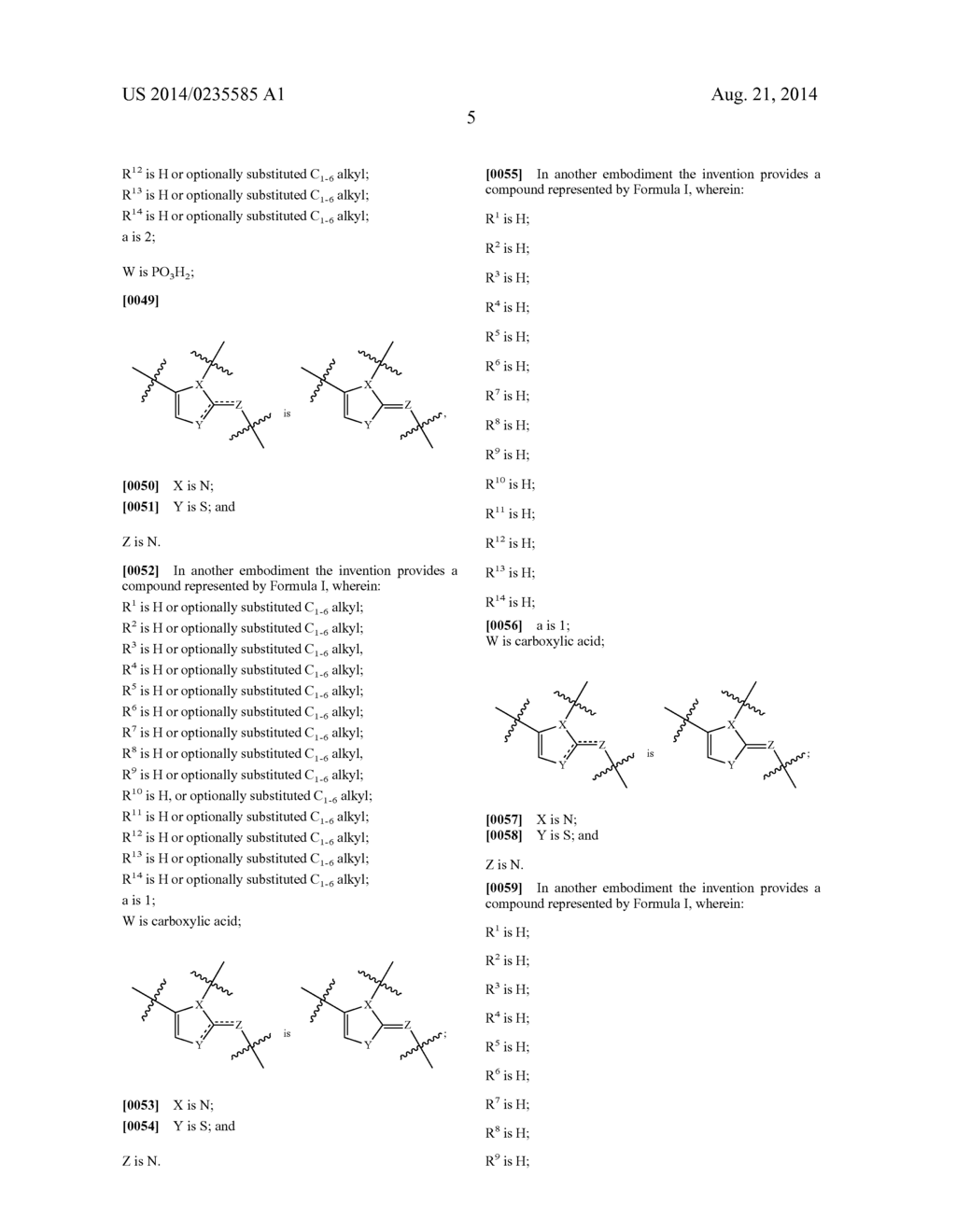 SUBSTITUTED DIARYL DERIVATIVES AS SPHINGOSINE  RECEPTOR MODULATORS - diagram, schematic, and image 06