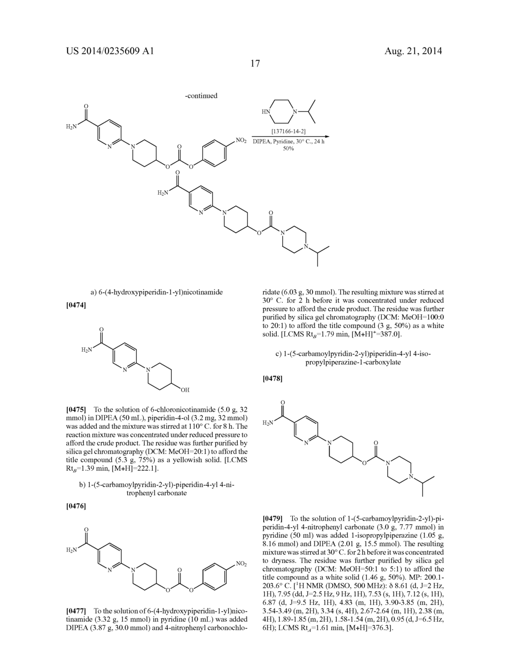 CARBAMATE/UREA DERIVATIVES CONTAINING PIPERIDIN AND PIPERAZIN RINGS AS H3     RECEPTOR INHIBITORS - diagram, schematic, and image 18