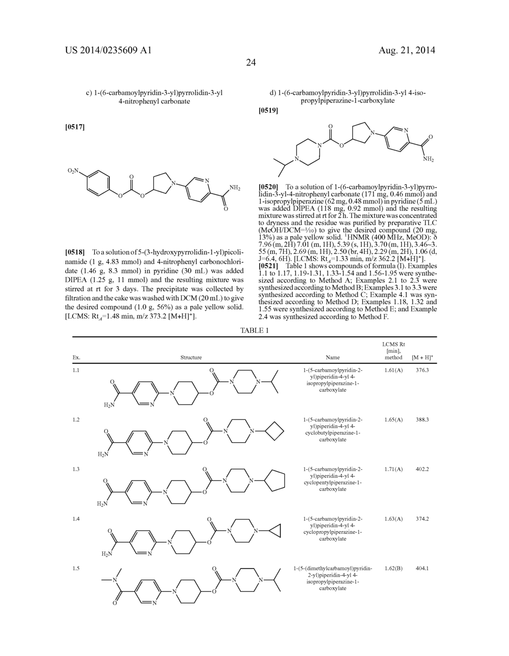 CARBAMATE/UREA DERIVATIVES CONTAINING PIPERIDIN AND PIPERAZIN RINGS AS H3     RECEPTOR INHIBITORS - diagram, schematic, and image 25