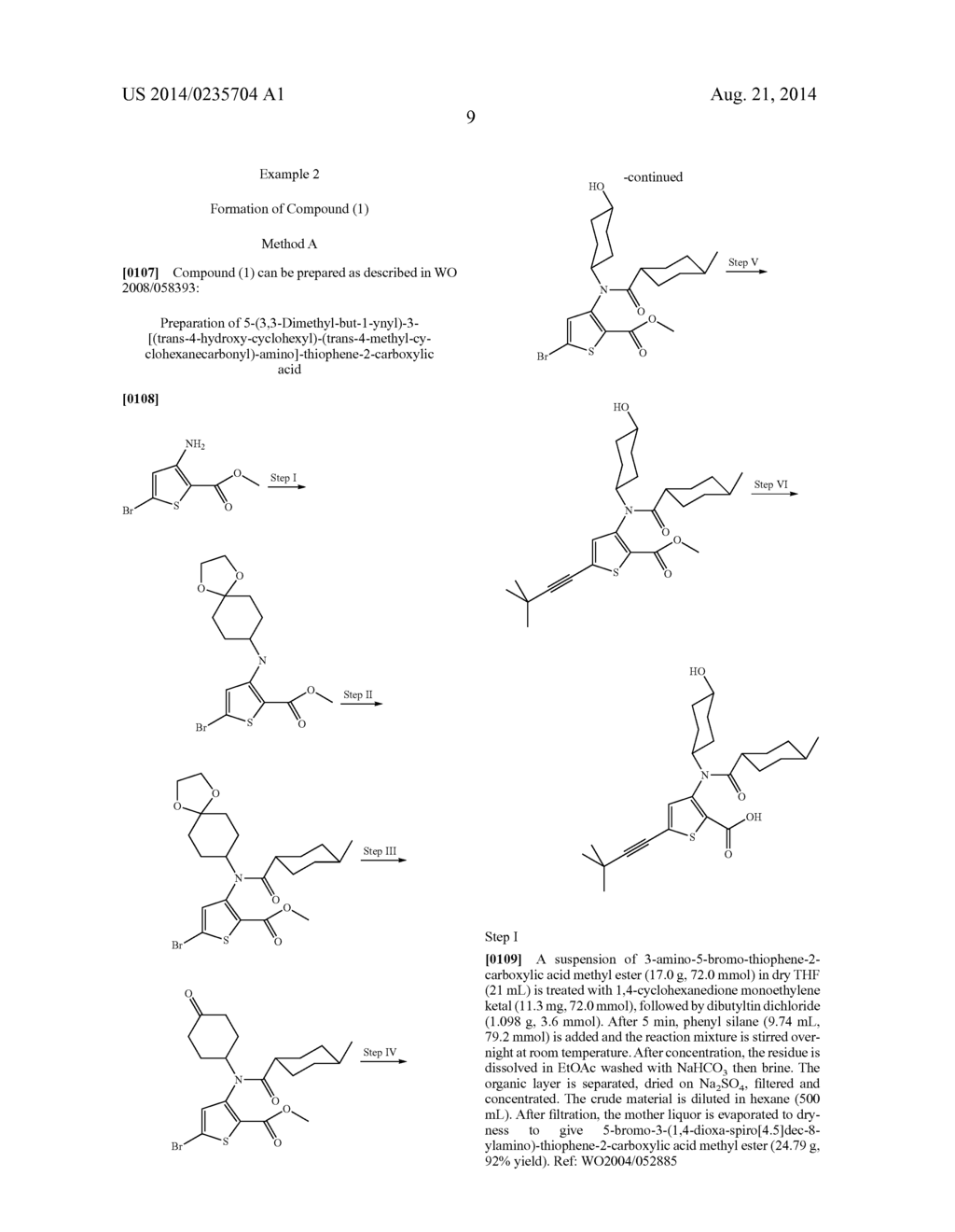 THIOPHENE COMPOUNDS - diagram, schematic, and image 12