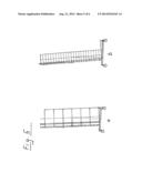 APPARATUS AND METHOD FOR THE DEFINED INTERMEDIATE STORAGE AND PICKING OF     PRODUCED ARTICLES OF THE SAME TYPE BUT DIFFERENT SIZE diagram and image