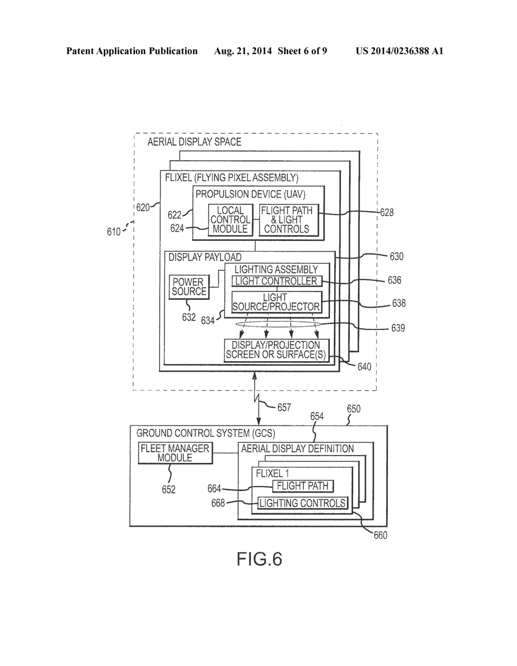 AERIAL DISPLAY SYSTEM WITH FLOATING PIXELS - diagram, schematic, and image 07