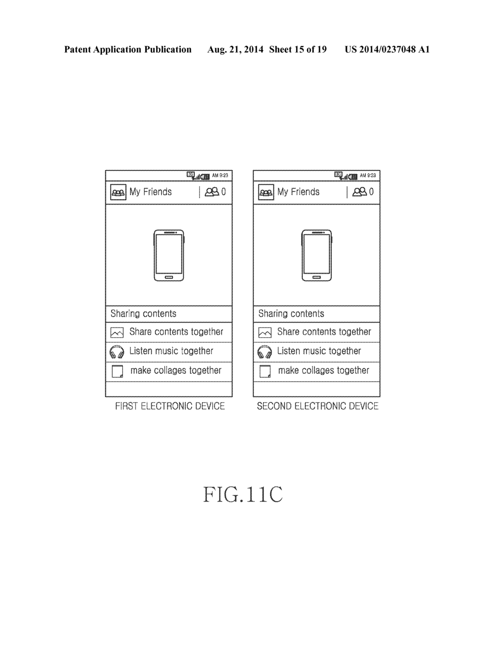 METHOD AND ELECTRONIC DEVICE FOR SENDING AND RECEIVING DATA - diagram, schematic, and image 16