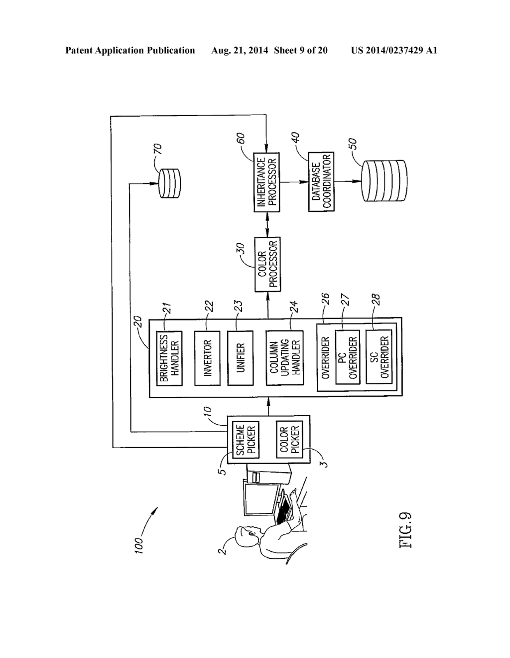 SYSTEM FOR SUPPORTING FLEXIBLE COLOR ASSIGNMENT IN COMPLEX DOCUMENTS - diagram, schematic, and image 10