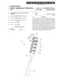 HAIR BRUSH DEVICE HAVING HELICAL BRISTLES diagram and image