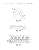 ABRASIVE ARTICLE WITH SHAPED ABRASIVE PARTICLES WITH GROOVES diagram and image