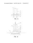 CEMENTITIOUS FOUNDATION CAP WITH POST-TENSIONED HELICAL ANCHORS AND METHOD     OF MAKING THE SAME diagram and image