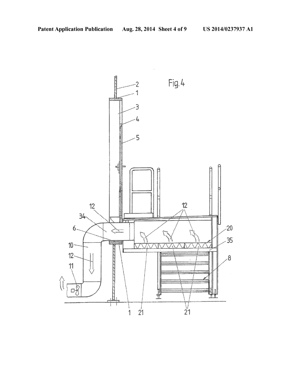 WIND POWER INSTALLATION AND A TOWER OR TOWER SEGMENT AND A DOOR FRAME FOR     IT - diagram, schematic, and image 05