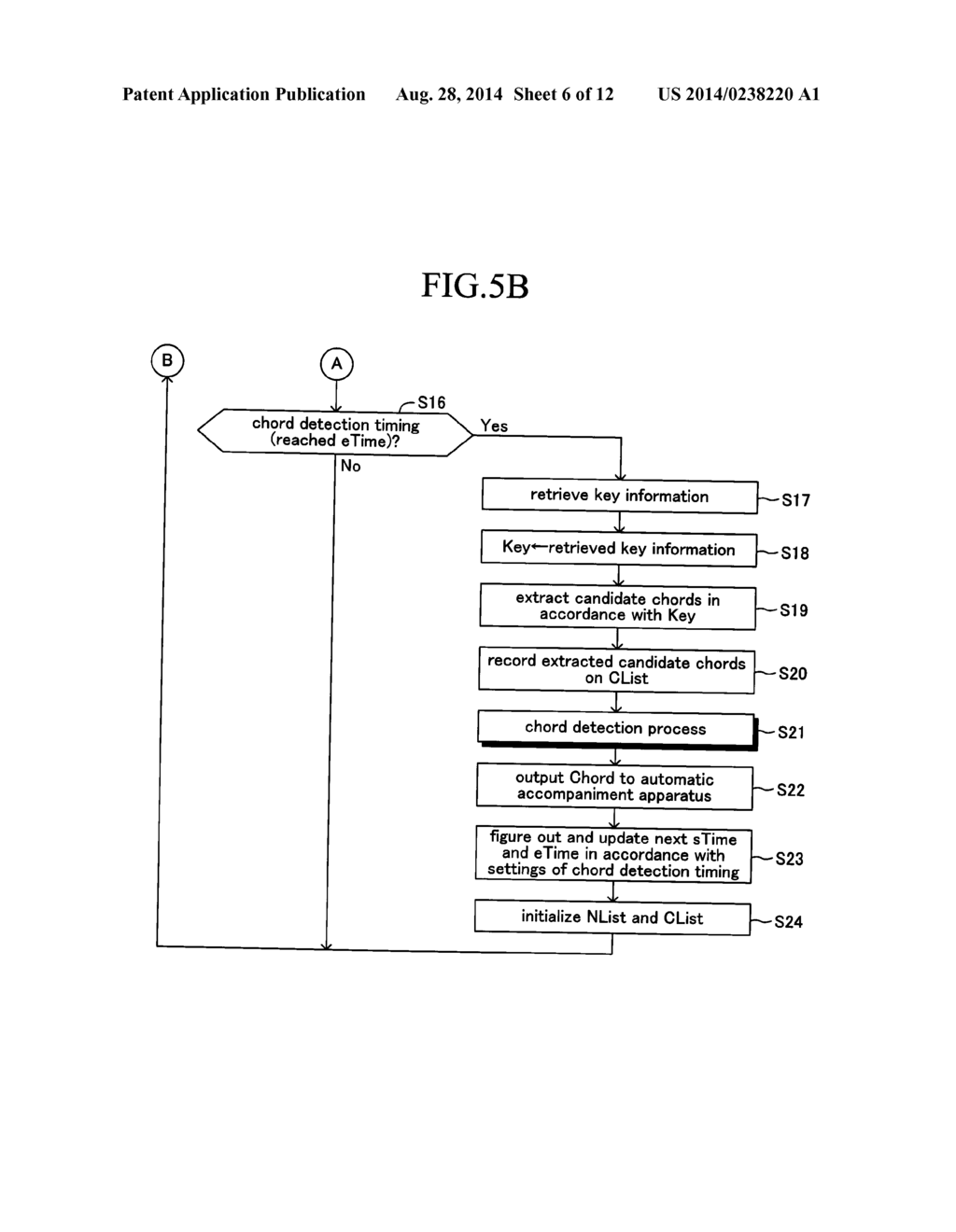 APPARATUS AND METHOD FOR DETECTING CHORD - diagram, schematic, and image 07