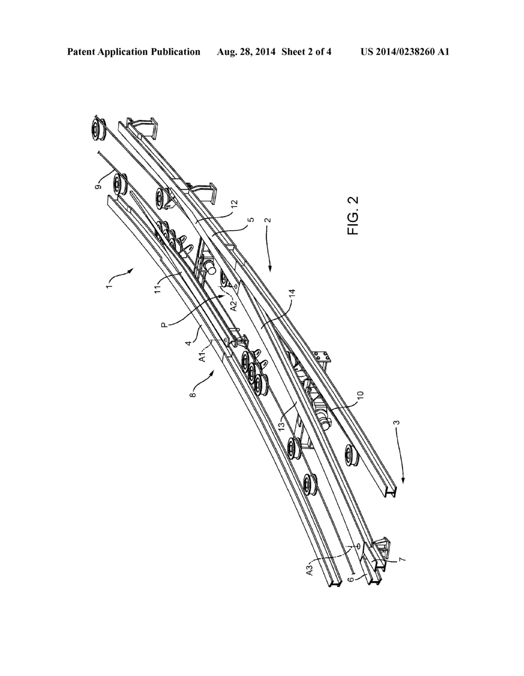 CABLE TRANSPORTATION SYSTEM FOR MOVING TRANSPORTATION UNITS ALONG A TRACK - diagram, schematic, and image 03