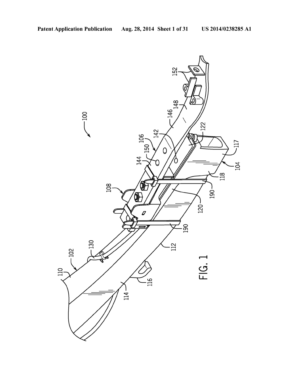 SUPPORTING DEVICE FOR MOUNTING A FURROW DEVICE ON A SEED TUBE - diagram, schematic, and image 02