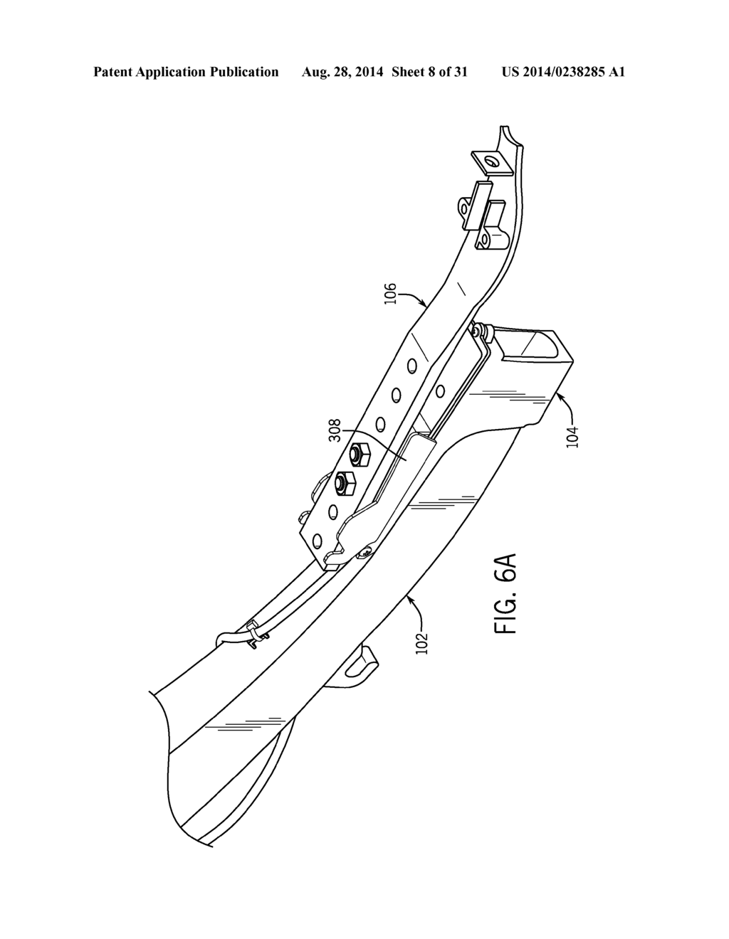 SUPPORTING DEVICE FOR MOUNTING A FURROW DEVICE ON A SEED TUBE - diagram, schematic, and image 09