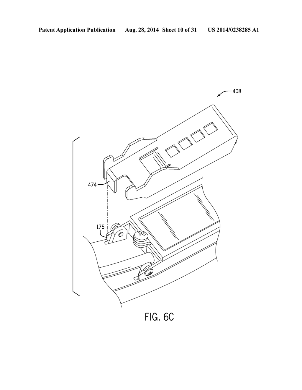 SUPPORTING DEVICE FOR MOUNTING A FURROW DEVICE ON A SEED TUBE - diagram, schematic, and image 11