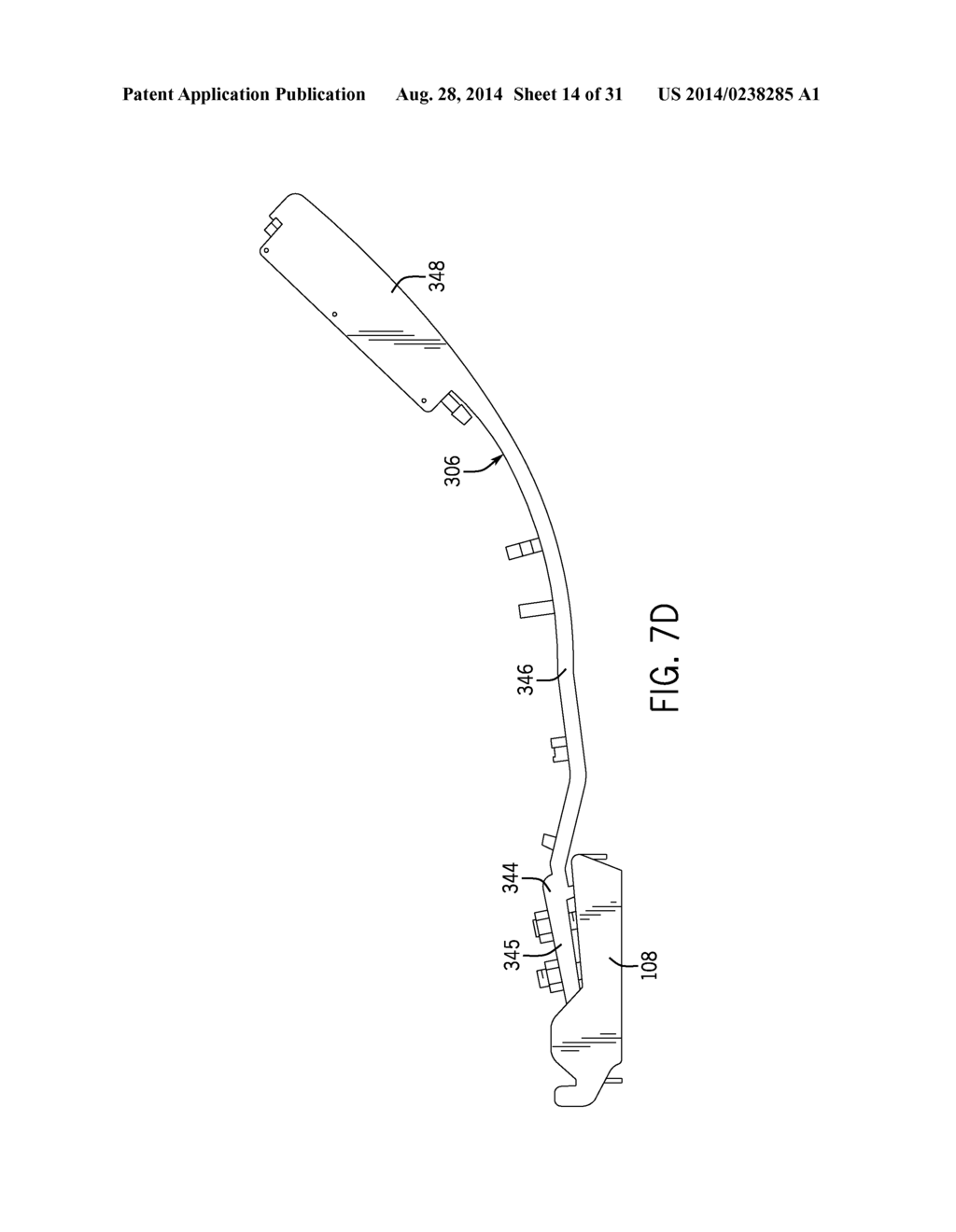 SUPPORTING DEVICE FOR MOUNTING A FURROW DEVICE ON A SEED TUBE - diagram, schematic, and image 15