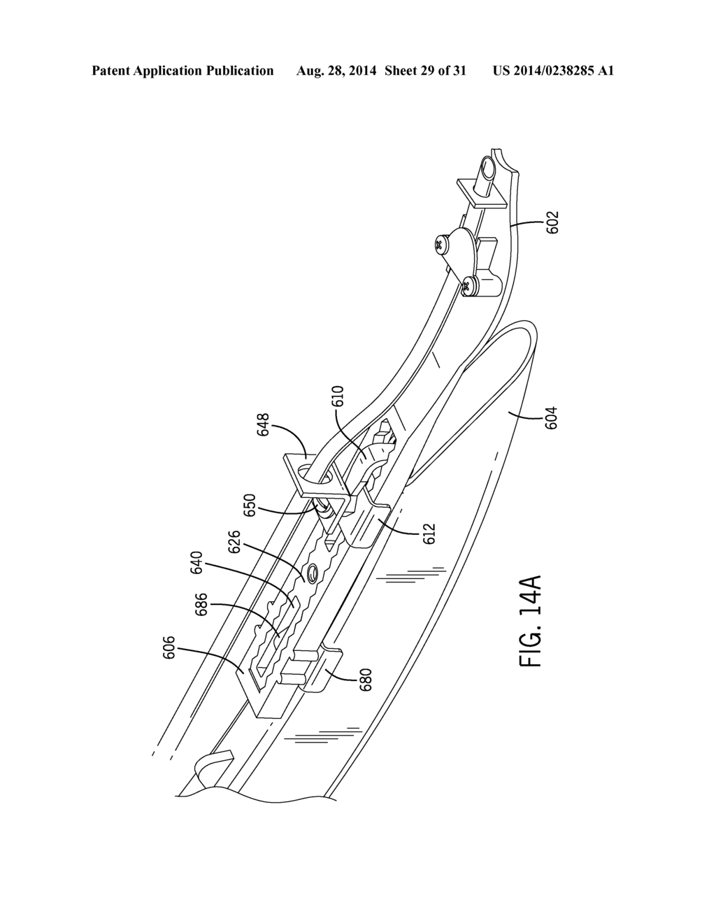 SUPPORTING DEVICE FOR MOUNTING A FURROW DEVICE ON A SEED TUBE - diagram, schematic, and image 30