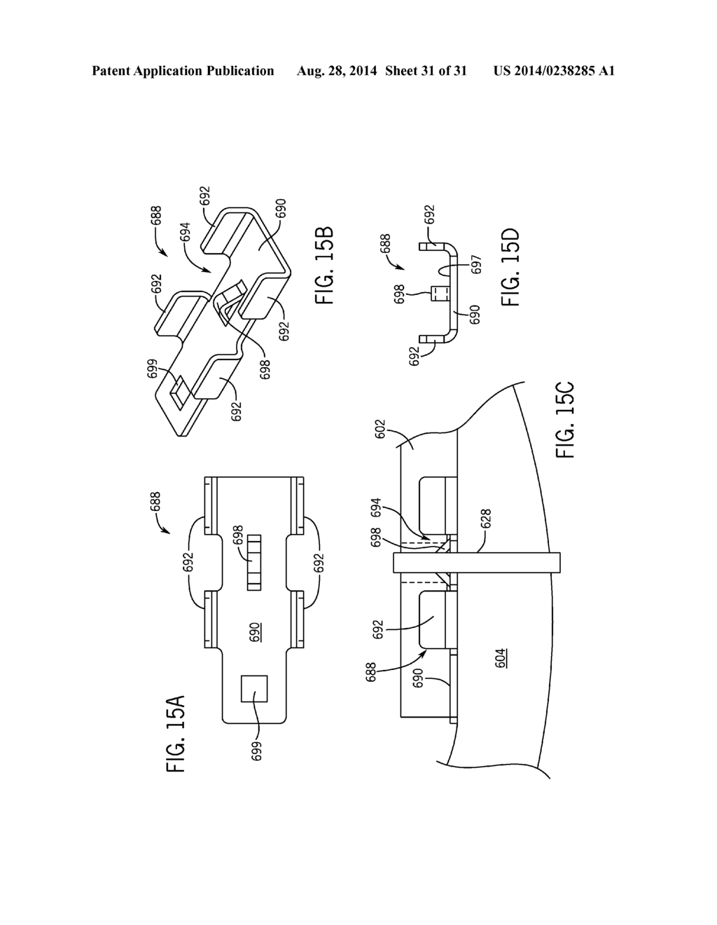 SUPPORTING DEVICE FOR MOUNTING A FURROW DEVICE ON A SEED TUBE - diagram, schematic, and image 32