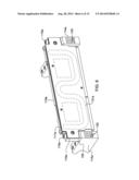 THERMAL TRANSFER STRUCTURE(S) AND ATTACHMENT MECHANISM(S) FACILITATING     COOLING OF ELECTRONICS CARD(S) diagram and image