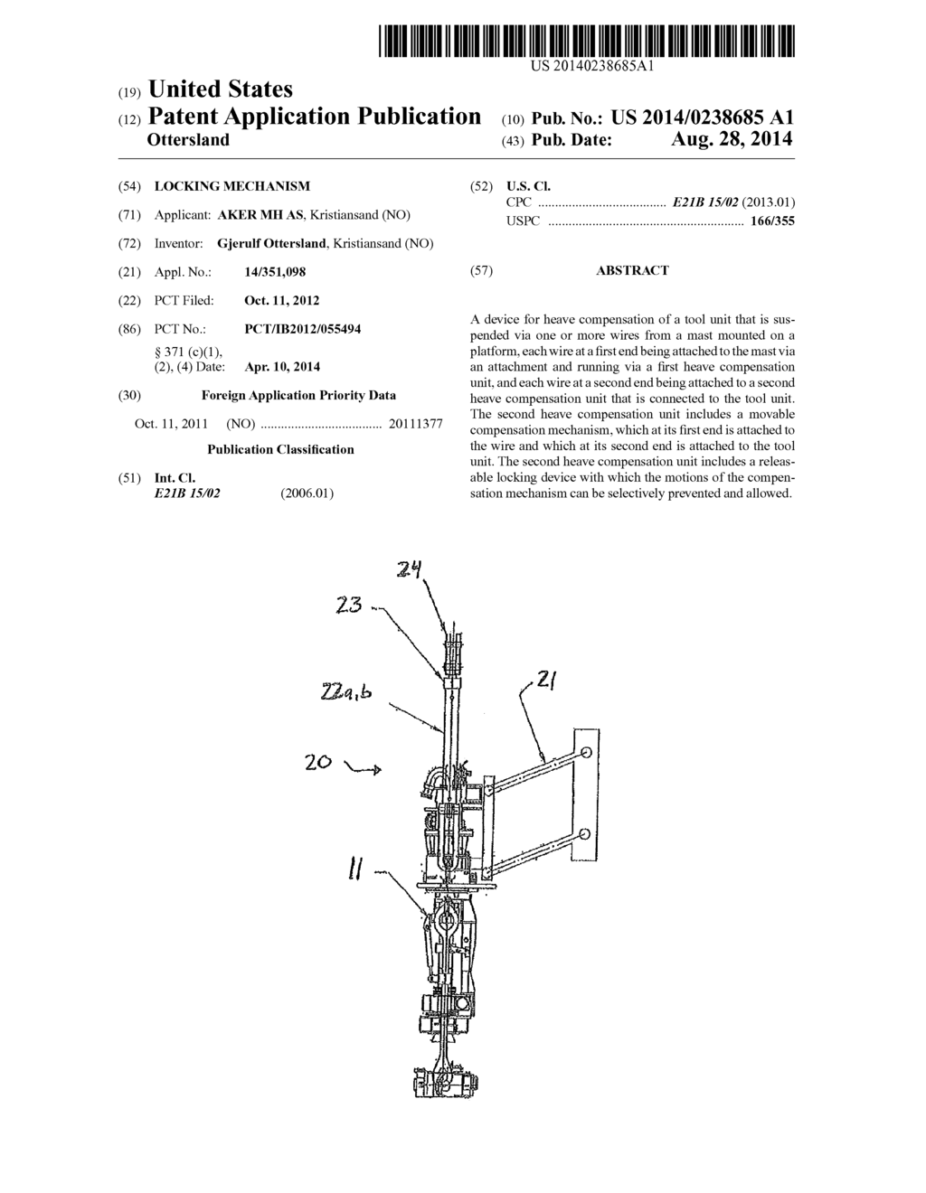 LOCKING MECHANISM - diagram, schematic, and image 01