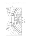 ELECTROMAGNETICALLY ACTUATED AXIAL ONE-WAY CLUTCH diagram and image