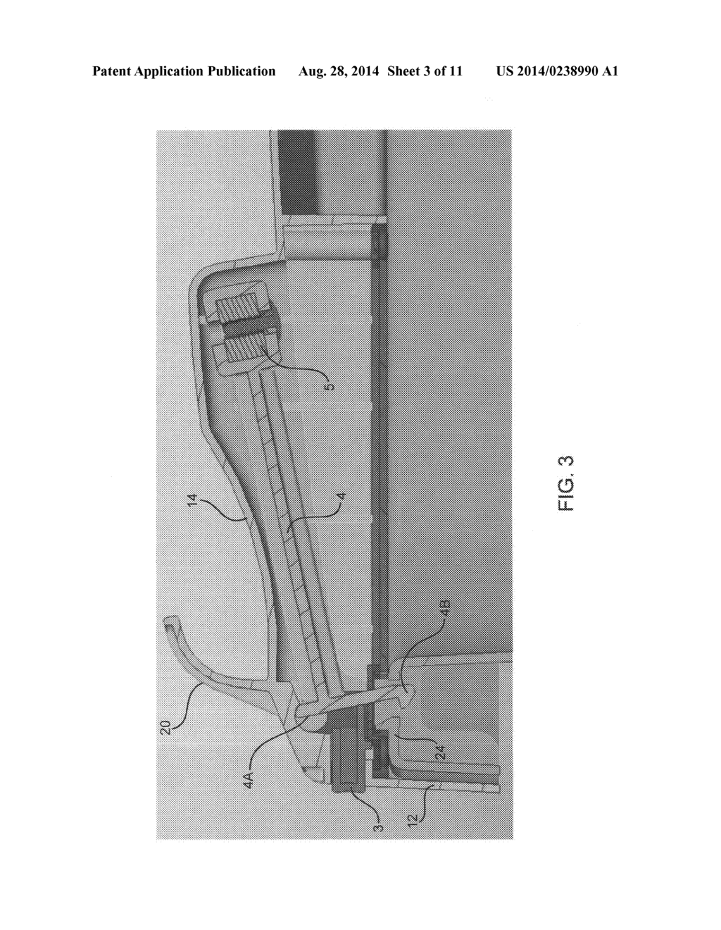 Waste Container with Gravity Latch - diagram, schematic, and image 04