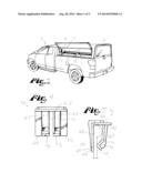 UTILITY COMPARTMENT TRAY AND MOUNTING BRACKET ASSEMBLY diagram and image