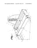 UTILITY COMPARTMENT TRAY AND MOUNTING BRACKET ASSEMBLY diagram and image