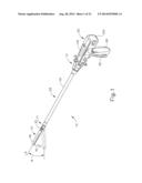 SURGICAL INSTRUMENT WITH ARTICULATION LOCK HAVING A DETENTING BINARY     SPRING diagram and image