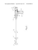 SURGICAL INSTRUMENT WITH ARTICULATION LOCK HAVING A DETENTING BINARY     SPRING diagram and image