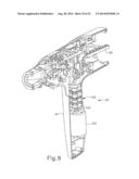 SURGICAL INSTRUMENT WITH ARTICULATION LOCK HAVING A DETENTING BINARY     SPRING diagram and image
