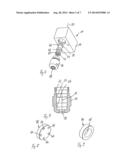 TWO-SUBSTANCE NOZZLE AND METHOD FOR SPRAYING A LIQUID-GAS MIXTURE diagram and image