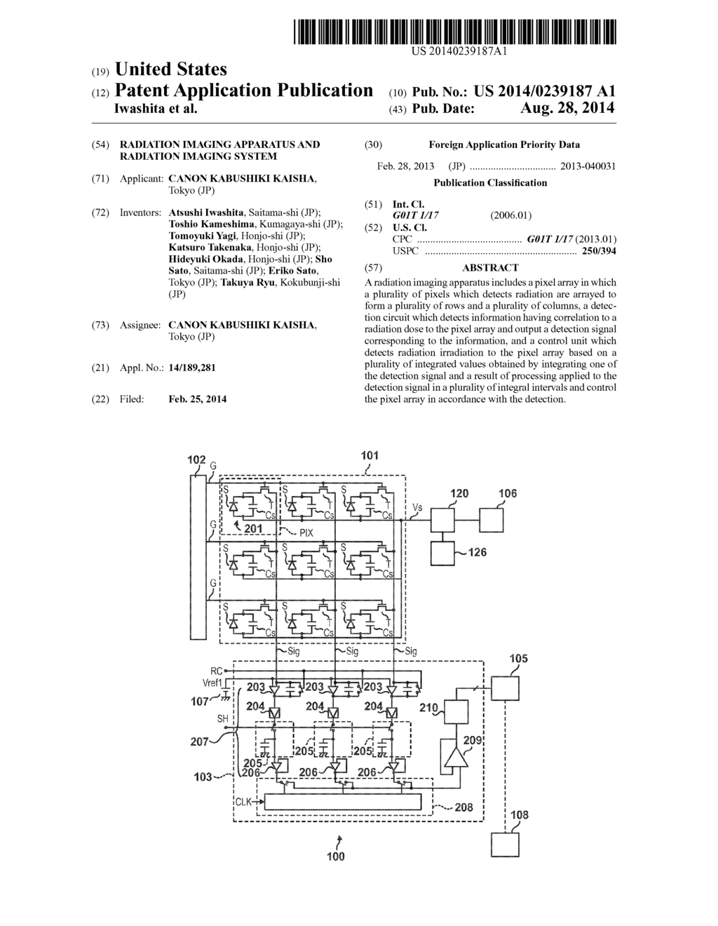 RADIATION IMAGING APPARATUS AND RADIATION IMAGING SYSTEM - diagram, schematic, and image 01